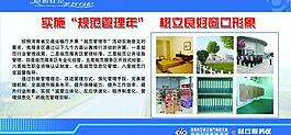規范管理年展板圖片