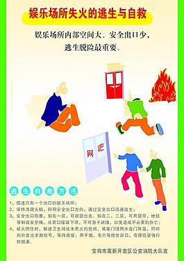 消防宣傳展板圖片