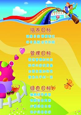 幼兒園展板圖片