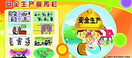 建设生产安全展板图片