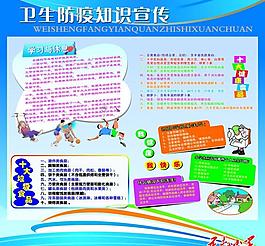 衛(wèi)生防疫知識(shí)展板圖片