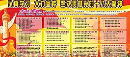 十八大展板圖片