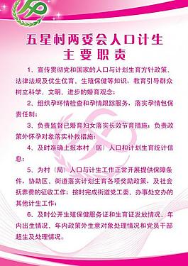 計(jì)劃生育展板圖片
