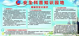 安全知識展板圖片