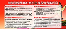 党建制度展板图片
