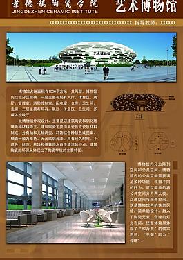 艺术博物馆展板图片