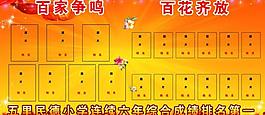 学校展板模板图片