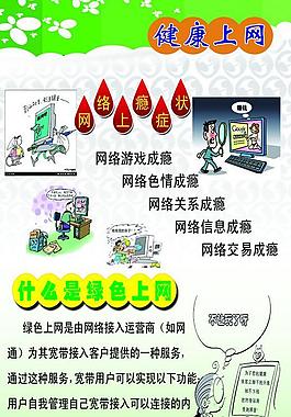 健康上網展板圖片