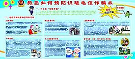 防詐騙展板圖片