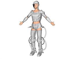 游戲人物3d模型圖片