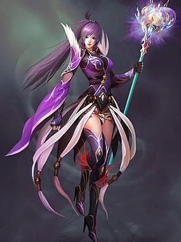 游戲美女圖片