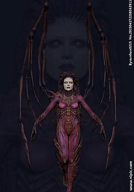 星際爭霸蟲族女皇圖片