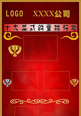 銷量排行榜X架