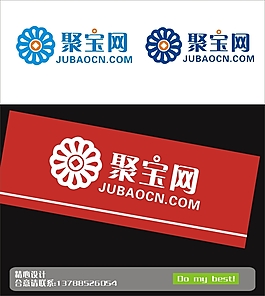 logo设计    聚宝网