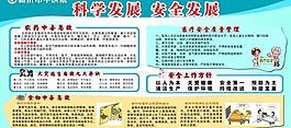 安全生產月展板圖片