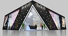 展覽3d模型圖片
