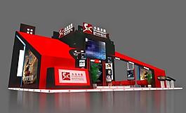 展覽3d模型圖片