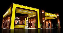 展覽3d模型圖片