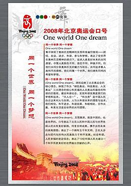 奥运会 展板图片