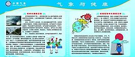 氣象海報健康展板圖片