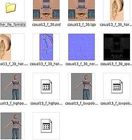 3d人物模型圖片