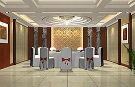 3d 餐廳包廂圖片