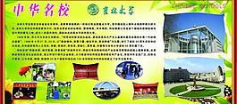 中華名校展板圖片