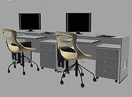 3d办公桌图片