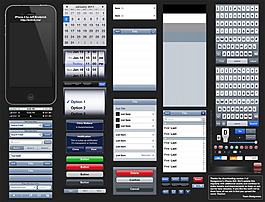 iPhone4手機界面