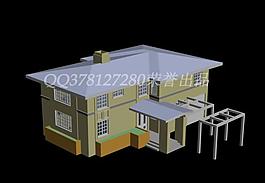 3d精模別墅圖片