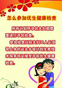 優(yōu)生優(yōu)育展板圖片