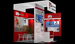 展覽展示展廳3d模型圖片