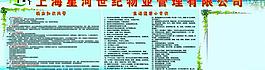 物業管理展板圖片