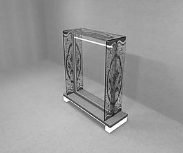 展柜柜臺3d模型圖片