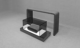 展柜柜臺(tái)3d模型圖片