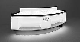 展柜柜臺3d模型圖片