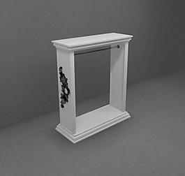展柜柜臺(tái)3d模型圖片