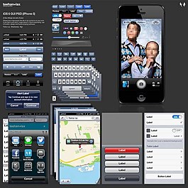 iOS6手機界面