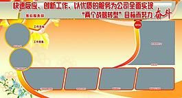 黃色展板設(shè)計圖片