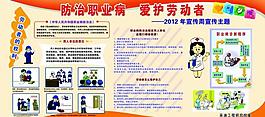 職業病展板圖片