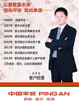 平安保險(xiǎn)形象展板圖片