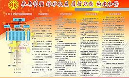 維護權益和諧展板圖片