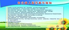 乘車須知展板圖片