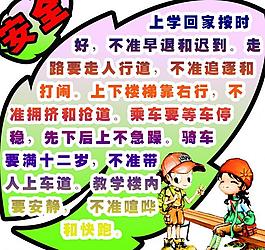 交通安全展板图片