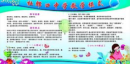 中學(xué)教學(xué)模式展板圖片
