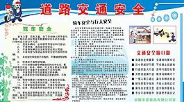 交通安全展板圖片