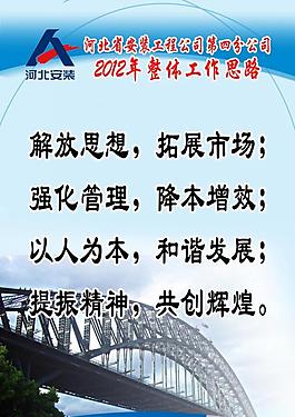 公司展板模板圖片