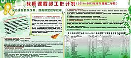 工作計劃展板圖片
