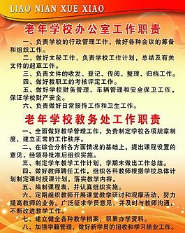 工作職責(zé)展板圖片