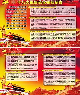 十八大會議展板圖片